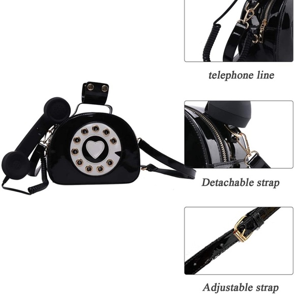 (Working)Telephone Purse Shoulder/Cross Bag - Picture 3 of 7